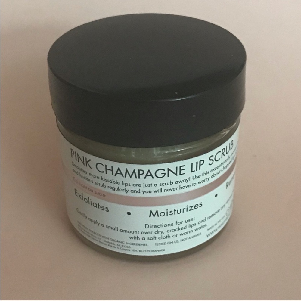 Whish Pink Champagne Lip Scrub - Exfoliates, Smoothes and Softens, 1 oz / 28 g - Picture 8 of 14